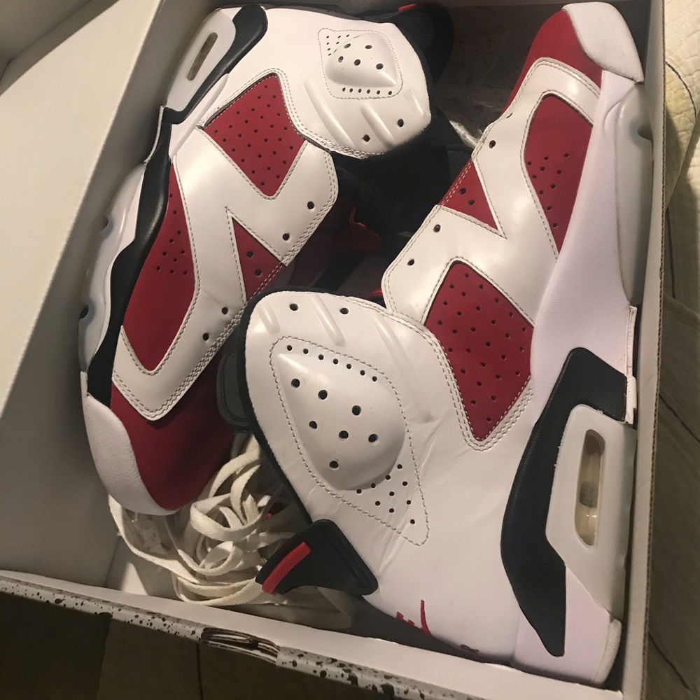 Jordan carmine 6 retros